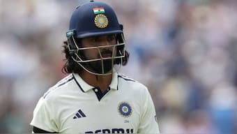 KL Rahul after getting dismissed for 42 in the 1st Test against England. Image: AFP