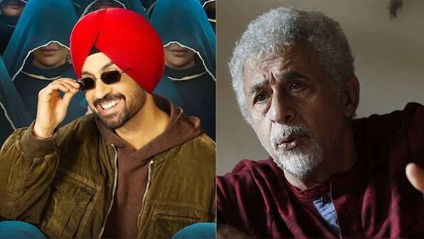 Naseeruddin Shah says 'I firmly stand with Diljit Dosanjh' amid 'Sardaar Ji 3' row over Pakistani actress Hania Aamir: 'I have friends and relatives in Pakistan and...'