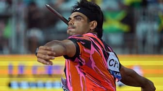 Neeraj Chopra won the title at Ostrava Golden Spike. Image: AFP