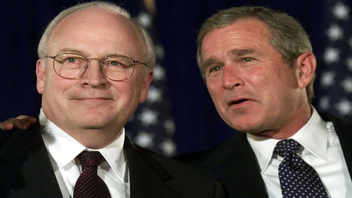 George W Bush with and Dick Cheney. File image/Reuters George W Bush with and Dick Cheney. File image/Reuters
