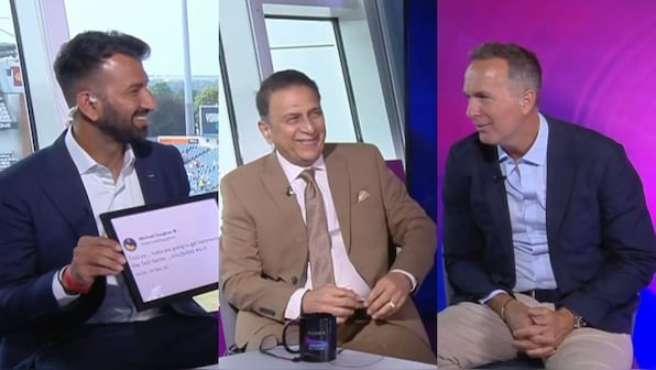 Cheteshwar Pujara trolls Michael Vaughan on his face for wrongly predicting 2021 BGT result - WATCH