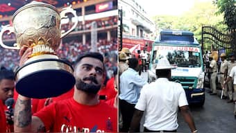 RCB issued its first statement on the stampede outside Chinnaswamy stadium. Image: Reuters