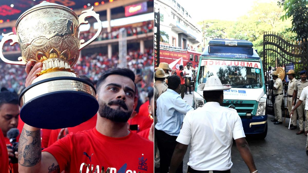 RCB issue first statement after stampede at Chinnaswamy stadium during victory celebrations RCB issue first statement after stampede at Chinnaswamy stadium during victory celebrations