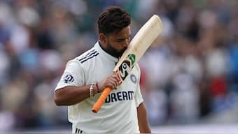 Rishabh Pant had scored an entertaining 134 in the first innings of this match. Image: AFP