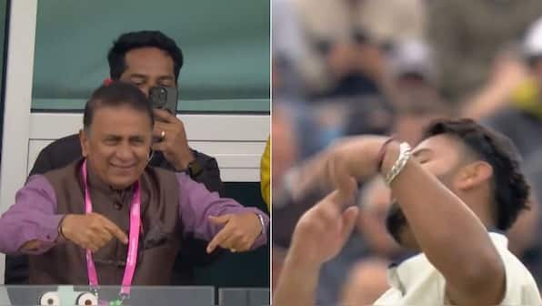 Sunil Gavaskar asks for a somersault celebration, Rishabh Pant’s reply is gold – WATCH
