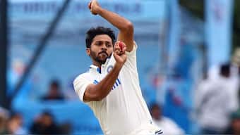 Shardul Thakur has failed to pick up a wicket so far in the 2nd unofficial Test. Image: Reuters