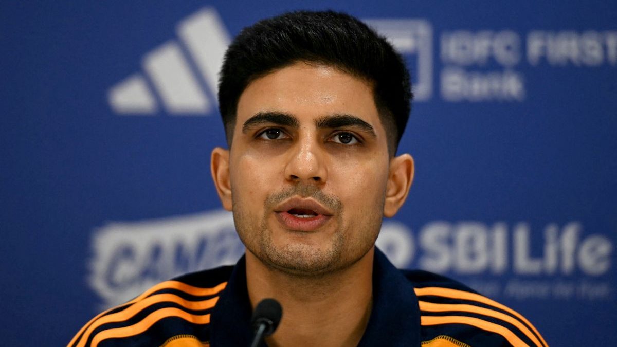 Shubman Gill at the press conference ahead of India vs England Test series. Image: AFP Shubman Gill at the press conference ahead of India vs England Test series. Image: AFP
