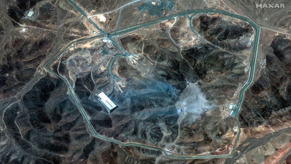 A satellite view shows an overview of Fordow underground complex, after the US struck the underground nuclear facility, near Qom, Iran. Maxar Technologies/Reuters A satellite view shows an overview of Fordow underground complex, after the US struck the underground nuclear facility, near Qom, Iran. Maxar Technologies/Reuters