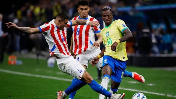 WATCH - Vinicius Junior's goal that helped Brazil qualify for 2026 World Cup in Ancelotti's home debut