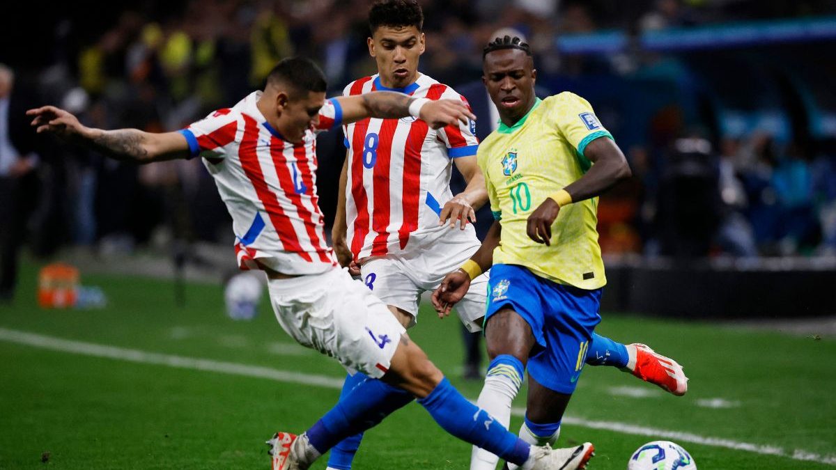 Vinicius Junior helped Brazil qualify for 2026 World Cup. Image: Reuters Vinicius Junior helped Brazil qualify for 2026 World Cup. Image: Reuters