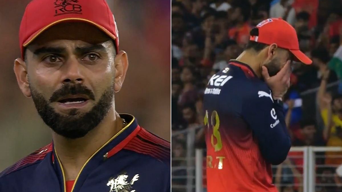 Virat Kohli couldn't hold back his tears as RCB lifted maiden IPL title. Image: X/IPL Virat Kohli couldn't hold back his tears as RCB lifted maiden IPL title. Image: X/IPL