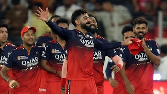 Virat Kohli finally breaks the 18-year-old jinx to win maiden IPL title. Image: Reuters