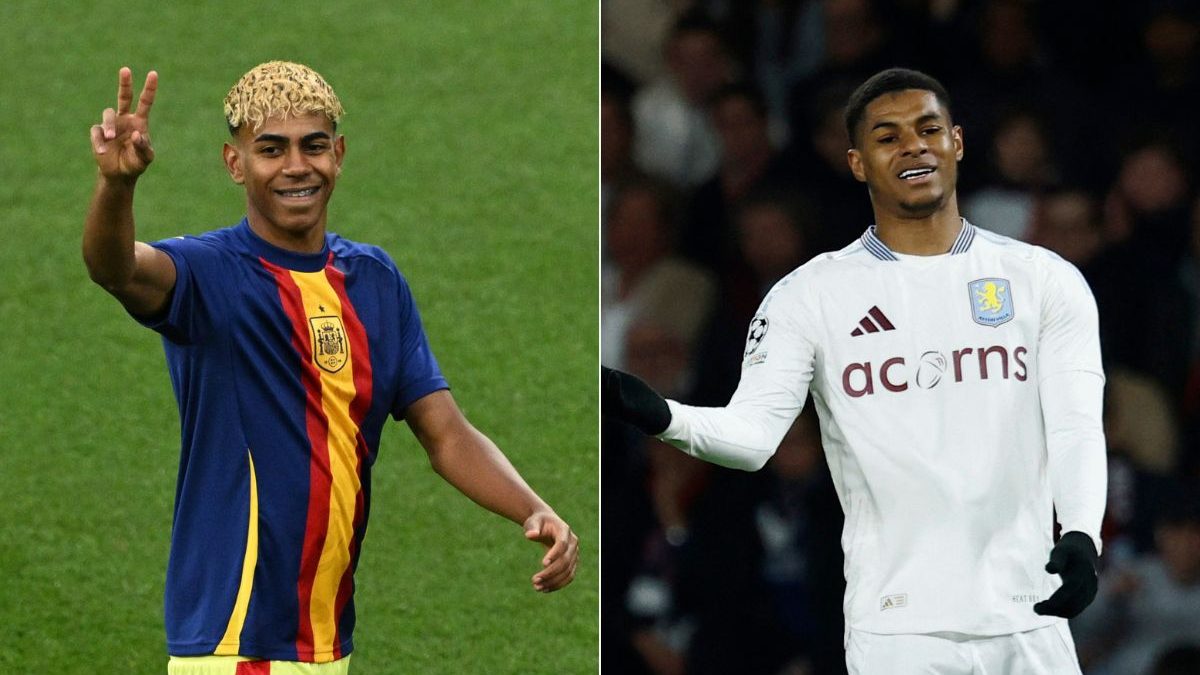 Lamine Yamal (Left) and Marcus Rashford (Right). Image: Reuters Lamine Yamal (Left) and Marcus Rashford (Right). Image: Reuters