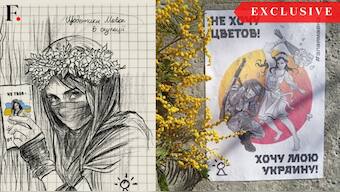 Firstpost speaks to an activist from the Ukrainian Women's Resistance group Zla Mavka, who shared the challenges of living in Russian-occupied Ukrainian territory. Firstpost via Zla Mavka 