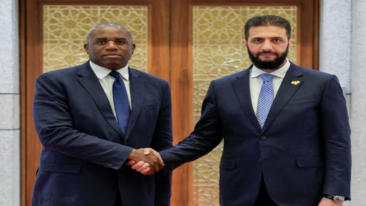 UK re-establishes diplomatic ties with Syria after 13 years, announces David Lammy UK re-establishes diplomatic ties with Syria after 13 years, announces David Lammy