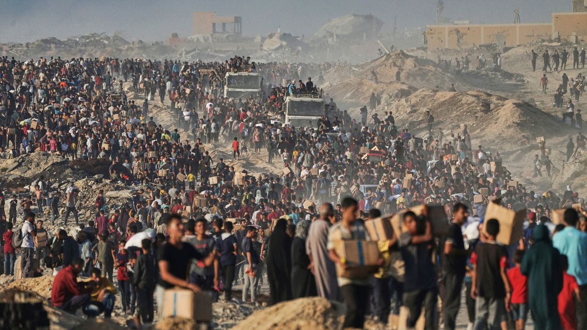 120 dead as truckloads of aid wait to enter starvation-hit Gaza. What’s holding them back? 120 dead as truckloads of aid wait to enter starvation-hit Gaza. What’s holding them back?