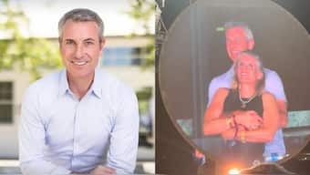 Andy Byron, who is married to Megan Kerrigan Byron, was spotted with Cabot on the jumbotron. Image: X
