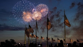 America imports over 95 per cent of its fireworks from China. Reuters