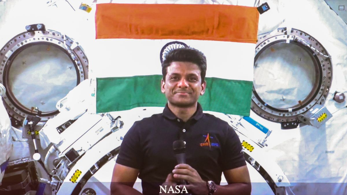 WATCH: Shubhanshu Shukla lands in Delhi, receives grand welcome at airport