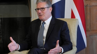 Britain's Prime Minister Keir Starmeras recently as Monday was defending Angela Rayner. Reuters