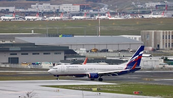 FILE PHOTO: An Aeroflot aircraft at Istanbul International Airport in Istanbul, Turkey December 13, 2022. REUTERS/Yoruk Isik/ File Photo
