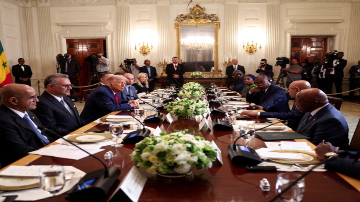 ‘Where did you learn English?’: Trump’s gaffe leaves president of English-speaking Liberia bemused ‘Where did you learn English?’: Trump’s gaffe leaves president of English-speaking Liberia bemused