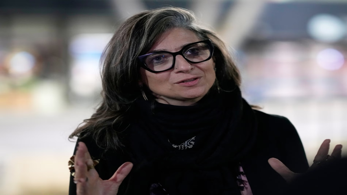 UN special rapporteur Francesca Albanese says ‘it looks like I’ve hit a nerve’ after the US imposed sanctions on her amid her investigation of human rights abuses in the Palestinian territories. AP UN special rapporteur Francesca Albanese says ‘it looks like I’ve hit a nerve’ after the US imposed sanctions on her amid her investigation of human rights abuses in the Palestinian territories. AP