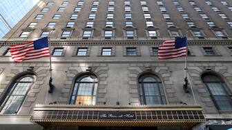 A view of The Roosevelt Hotel in midtown Manhattan in New York City, US on February 24, 2025. Reuters