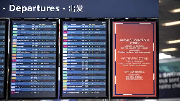 France air traffic strike disrupts European flights, over 500,000 affected