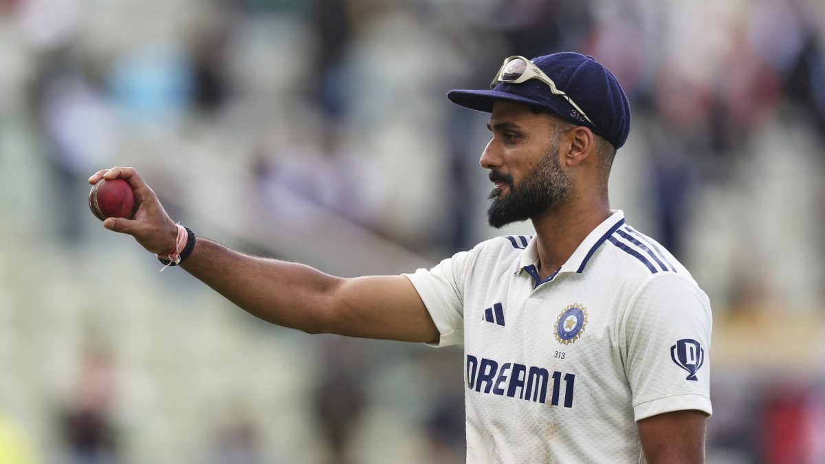 India's Akash Deep celebrates his ten-wicket haul in the game after their win against England on day five of the second cricket test match at Edgbaston. AP India's Akash Deep celebrates his ten-wicket haul in the game after their win against England on day five of the second cricket test match at Edgbaston. AP