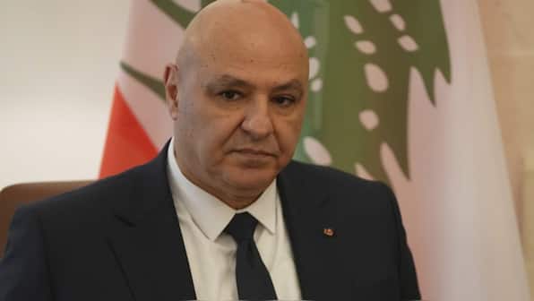 Lebanon's President Aoun says only state will hold weapons, dismisses normalisation with Israel