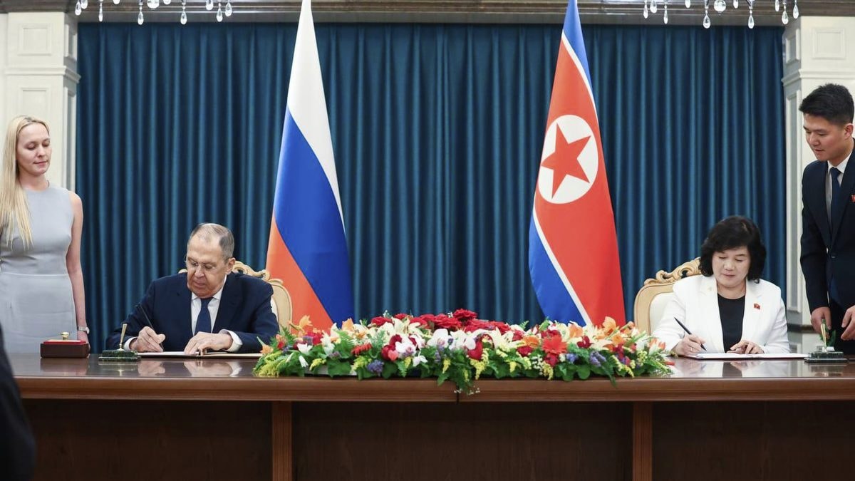 Russian FM Lavrov cautions US, South Korea, Japan against security pact targeting North Korea