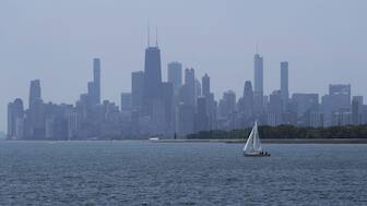 A still of a boat sailing. AP