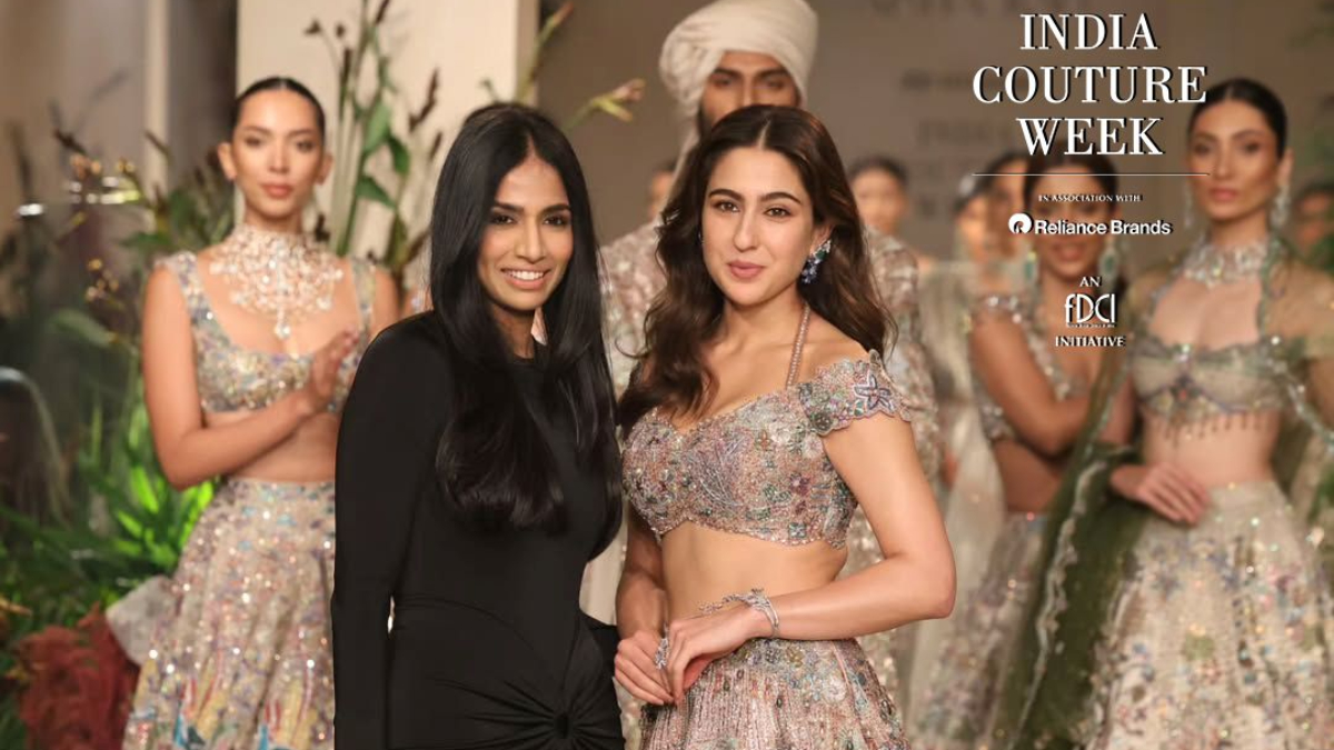 FDCI India Couture Week 2025— Sara Ali Khan on being the showstopper for the show: 'Glad I got to wear something that...' FDCI India Couture Week 2025— Sara Ali Khan on being the showstopper for the show: 'Glad I got to wear something that...'