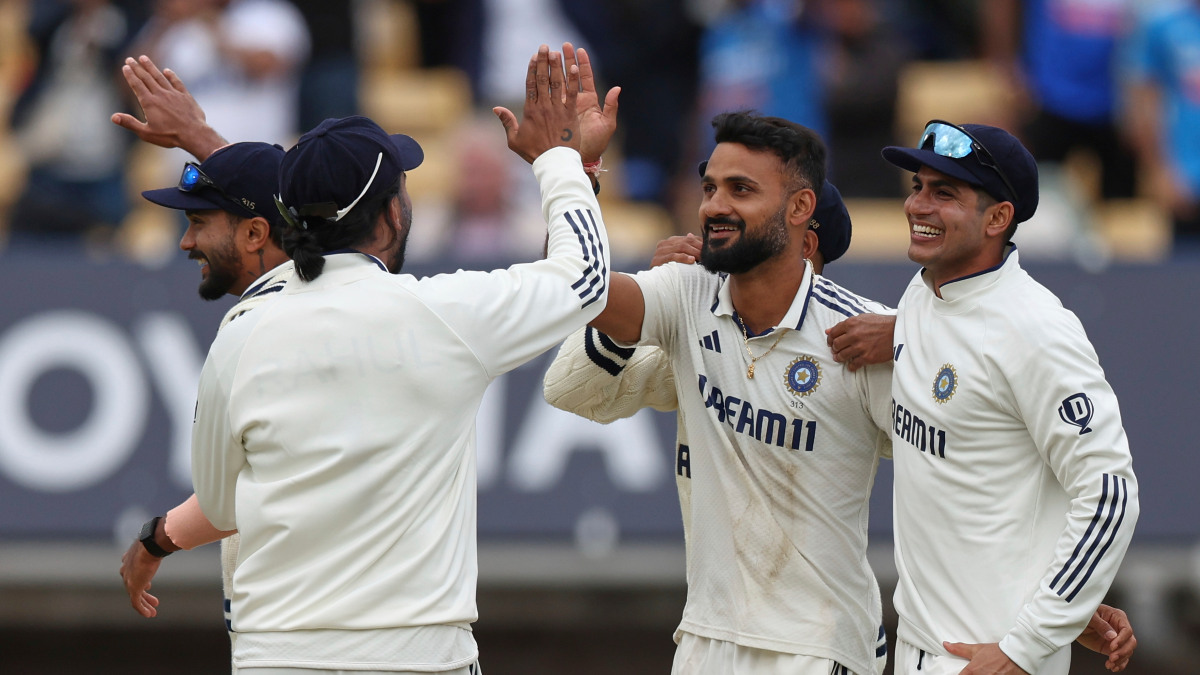 IND vs ENG, 2nd Test Match Day 5 Highlights: Akash completes 10-wicket-haul as India conquer 'Fortress Edgbaston' IND vs ENG, 2nd Test Match Day 5 Highlights: Akash completes 10-wicket-haul as India conquer 'Fortress Edgbaston'