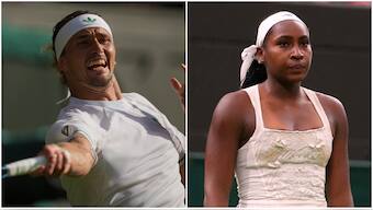 Alexander Zverev and Coco Gauff are two of the biggest names to crash out in the opening round of Wimbledon. AP