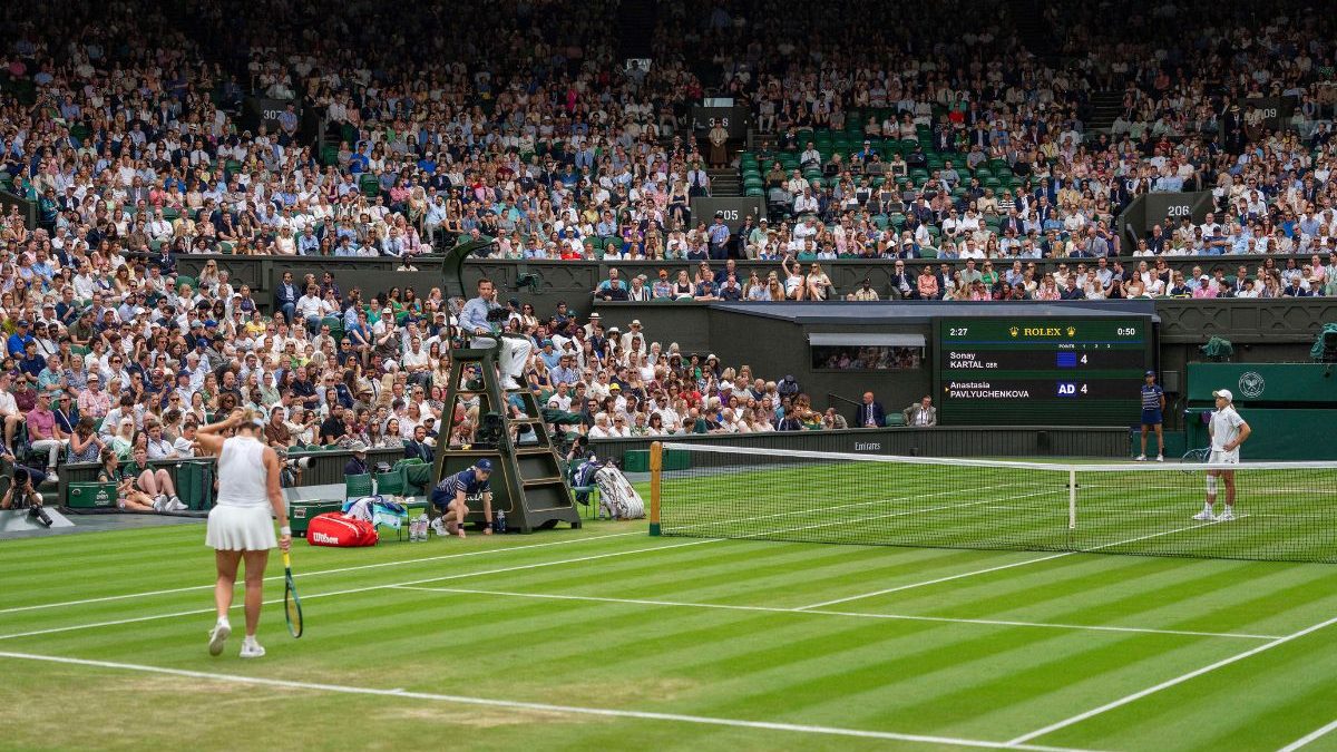 Wimbledon has made a change to their Hawk-Eye system after line-call controversy in fourth round match. Image: Reuters Wimbledon has made a change to their Hawk-Eye system after line-call controversy in fourth round match. Image: Reuters