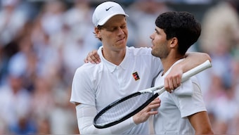 Carlos Alcaraz lost to Jannik Sinner in Wimbledon 2025 final in four sets. Image: Reuters
