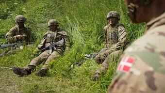 Adult women in Denmark are now subject to military conscription. AP