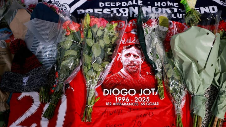 Liverpool retire No 20 jersey in honour of Diogo Jota: 'Unique tribute to uniquely wonderful person'