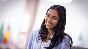 Divya Deshmukh had become India's 88th Grandmaster after winning the FIDE Women's World Cup in July. Image credit: FIDE