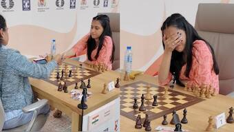 Divya Deshmukh is the first Indian to win the FIDE Women's Chess World Cup. Image: FIDE
