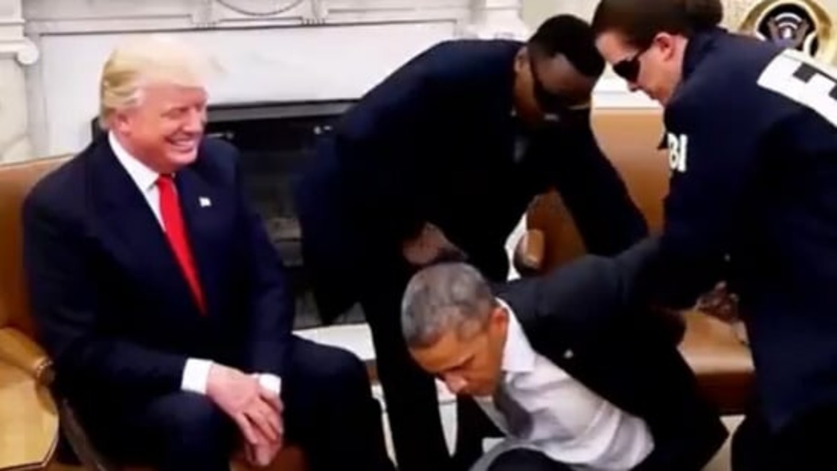 'No one is above the law': Trump posts AI-generated video of Obama’s ‘FBI arrest’ 'No one is above the law': Trump posts AI-generated video of Obama’s ‘FBI arrest’