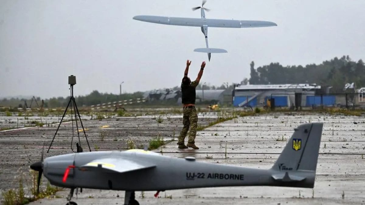 Watch | Ukrainian drones hit Russian air defence, manufacturing units in Donbas & Crimea