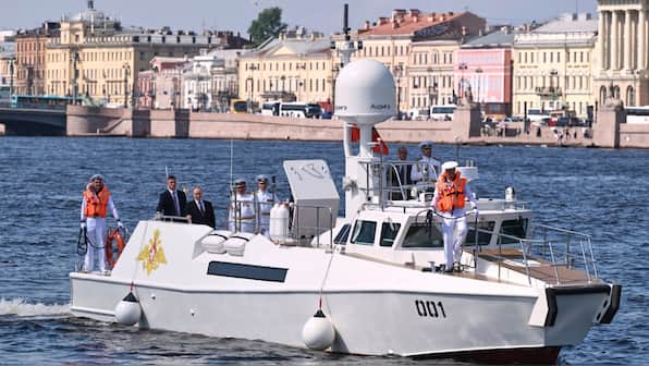 Amid fears of Ukrainian drones, Putin cancels Russia's Navy Day parade for 1st time