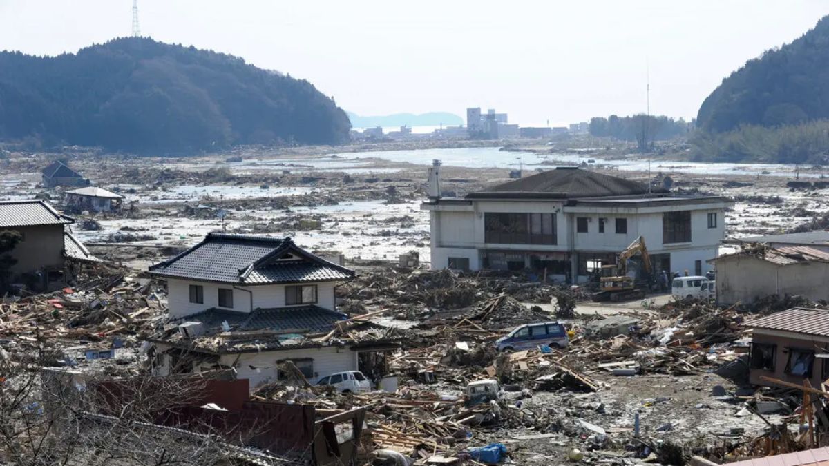 The devastated Takekoma area in Iwate Prefecture, Japan, in 2011, three days after an earthquake and resulting tsunami hit the region. (Photo: Toshifumi Kitamura/AFP) The devastated Takekoma area in Iwate Prefecture, Japan, in 2011, three days after an earthquake and resulting tsunami hit the region. (Photo: Toshifumi Kitamura/AFP)