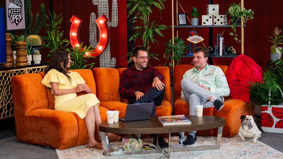 Levon Aronian did not need tiebreaks as he defeated Hans Niemann 1.5-0.5 in the Freestyle Chess Grand Slam Las Vegas final. Image: Freestyle Chess
 Levon Aronian did not need tiebreaks as he defeated Hans Niemann 1.5-0.5 in the Freestyle Chess Grand Slam Las Vegas final. Image: Freestyle Chess