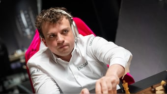 Hans Niemann reached the final of the Freestyle Chess Grand Slam Tour event in Las Vegas with a victory over Fabiano Caruana in the semi-finals. Image credit: Freestyle Chess