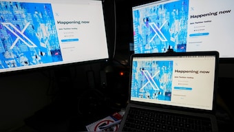 Elon Musk rebranded Twitter as X after he acquired the social media platform in 2022. File image/AP