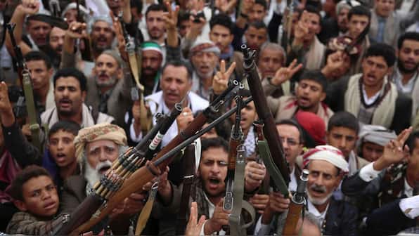 Houthis slam Israeli 'aggression' after strikes in Yemen's capital Sanaa kills 2
